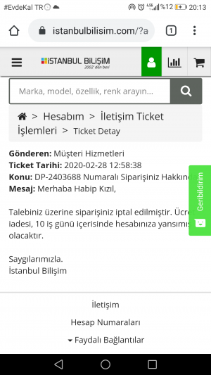 İstanbul Bilişim Mağduru